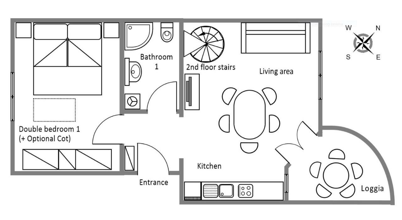 Apartament Pino Pula Zewnętrze zdjęcie